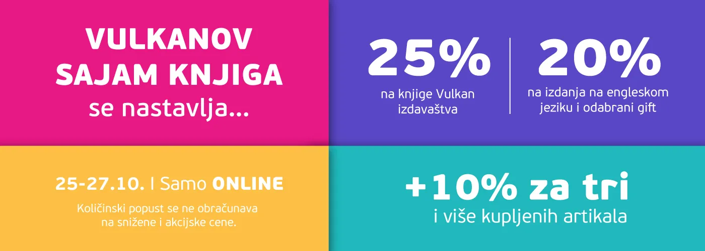 25+10% ONLINE popusta SVE VULKANOVE KNJIGE