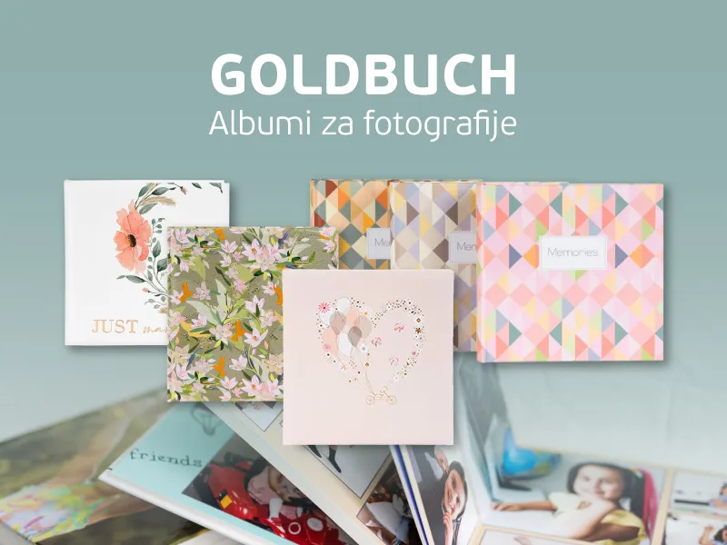 Albumi za fotografije GOLDBUCH
