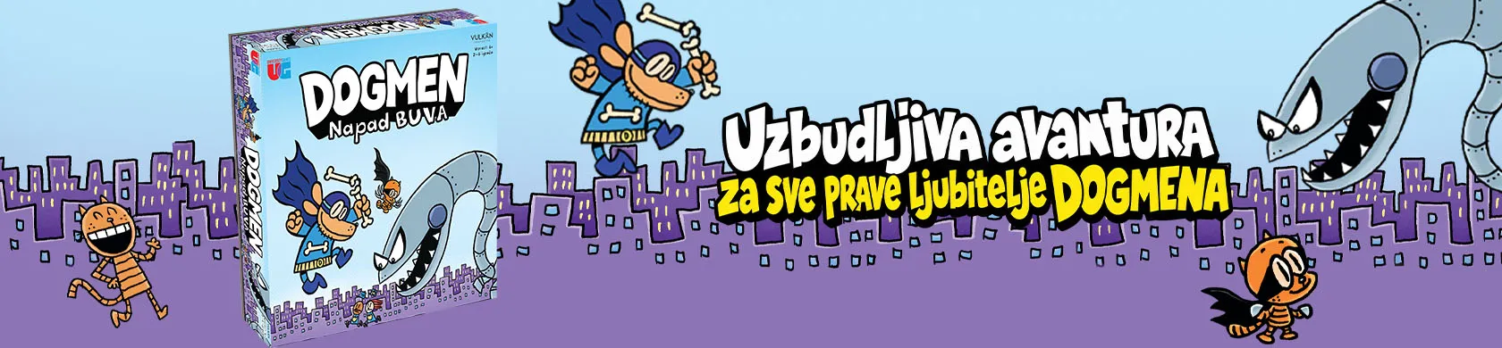 Društvena igra DOGMEN: NAPAD BUVA