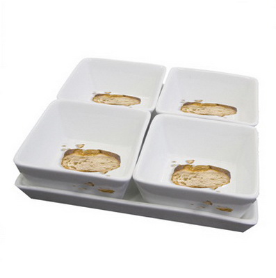 SQUARE DISH SET BREAD 