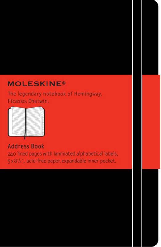 Adresar MOLESKINE crni 