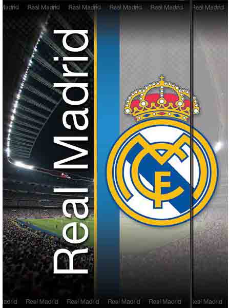 FASCIKLA A4 LASTIS REAL MADRID 