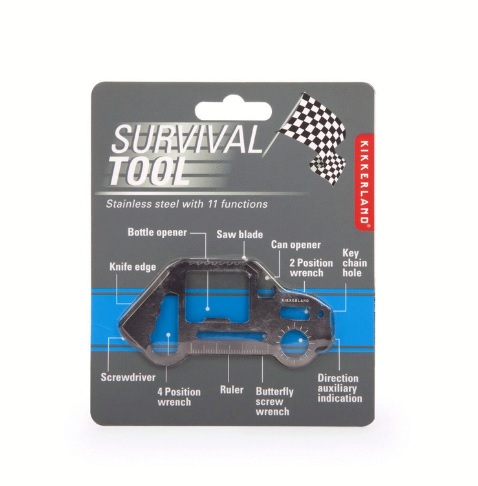 Džepni noževi - set za preživljavanje u obliku automobila 