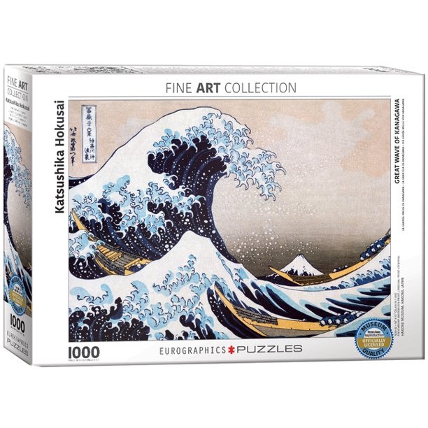 Puzzle GREAT WAVE OF KANAGAWA 1000 kom 