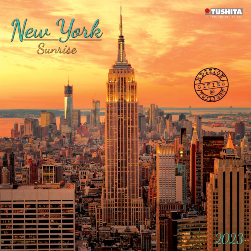 Zidni kalendar za 2023 - NEW YORK SUNRISE 