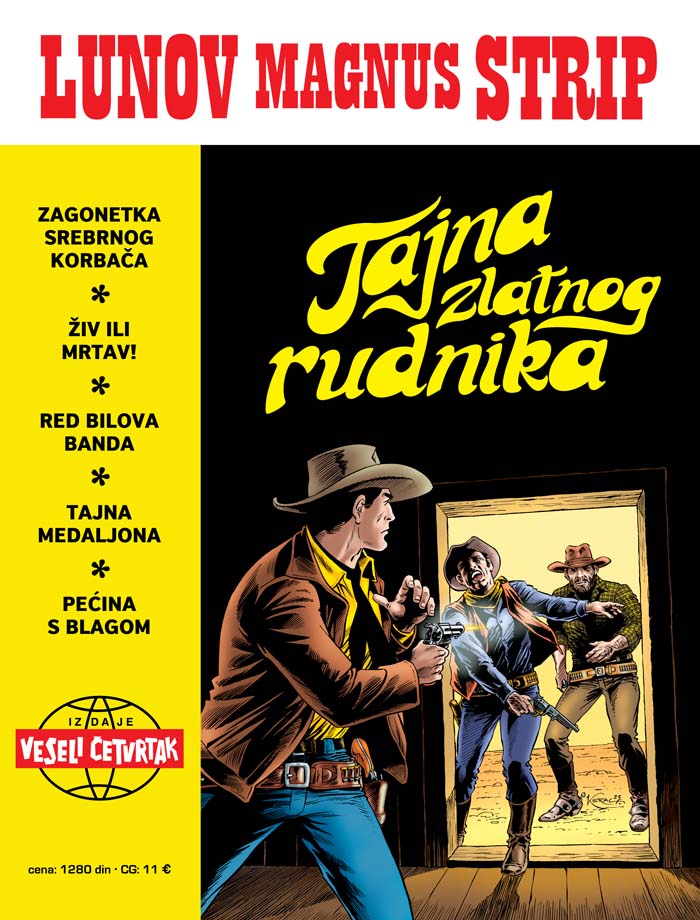 LUNOV MAGNUS STRIP Teks Viler, Tajna Zlatnog Rudnika, Živ Ili Mrtav ...