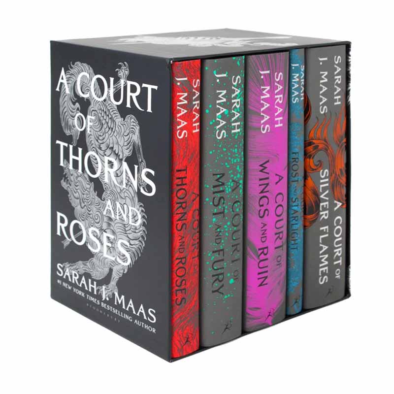 A COURT OF THRONE AND ROSES  BOX SET HARDCOVER 