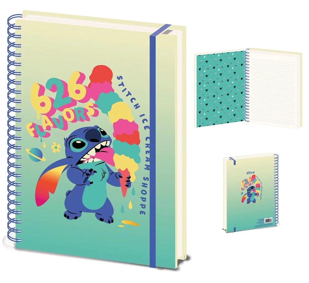 Notes A4 LILO AND STITCH  (626 FLAVOURS) 