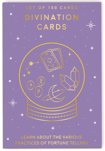 Set 100 karata za gatanje DIVINATION CARDS 