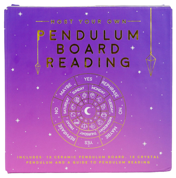 HOST YOUR OWN PENDULUM BOARD READING 