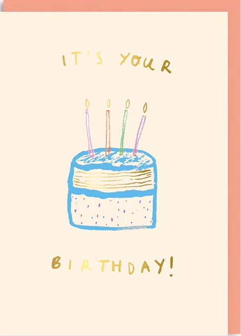 Rođendanska čestitka ITS YOUR BIRTHDAY CAKE 