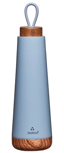 BIOLOCO flaša od nerđajućeg čelika PUDER PLAVA 