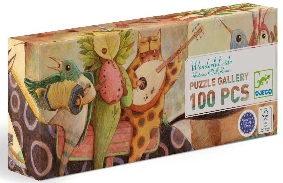 Puzzle za decu WONDERFUL RIDE - 100kom 