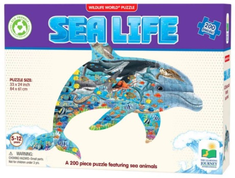 Puzzle za decu SEA LIFE 200kom 