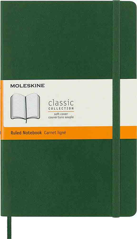 Notes Moleskin RUL MYRTLE  zeleni 