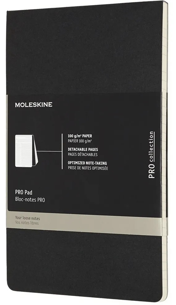 Notes Moleskin PRO PAD LG BLACK 