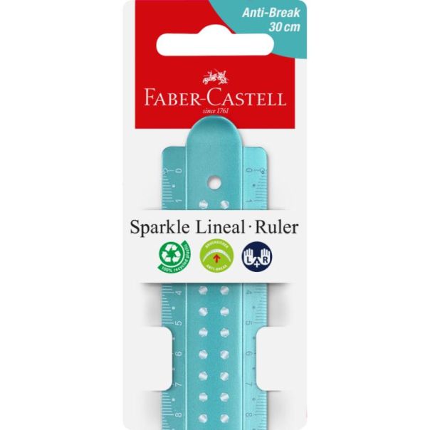 FABER CASTELL lenjir SPARKLE FLEX 30cm 