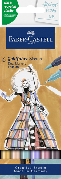 FABER CASTELL dual marker 1/6 FASHION 