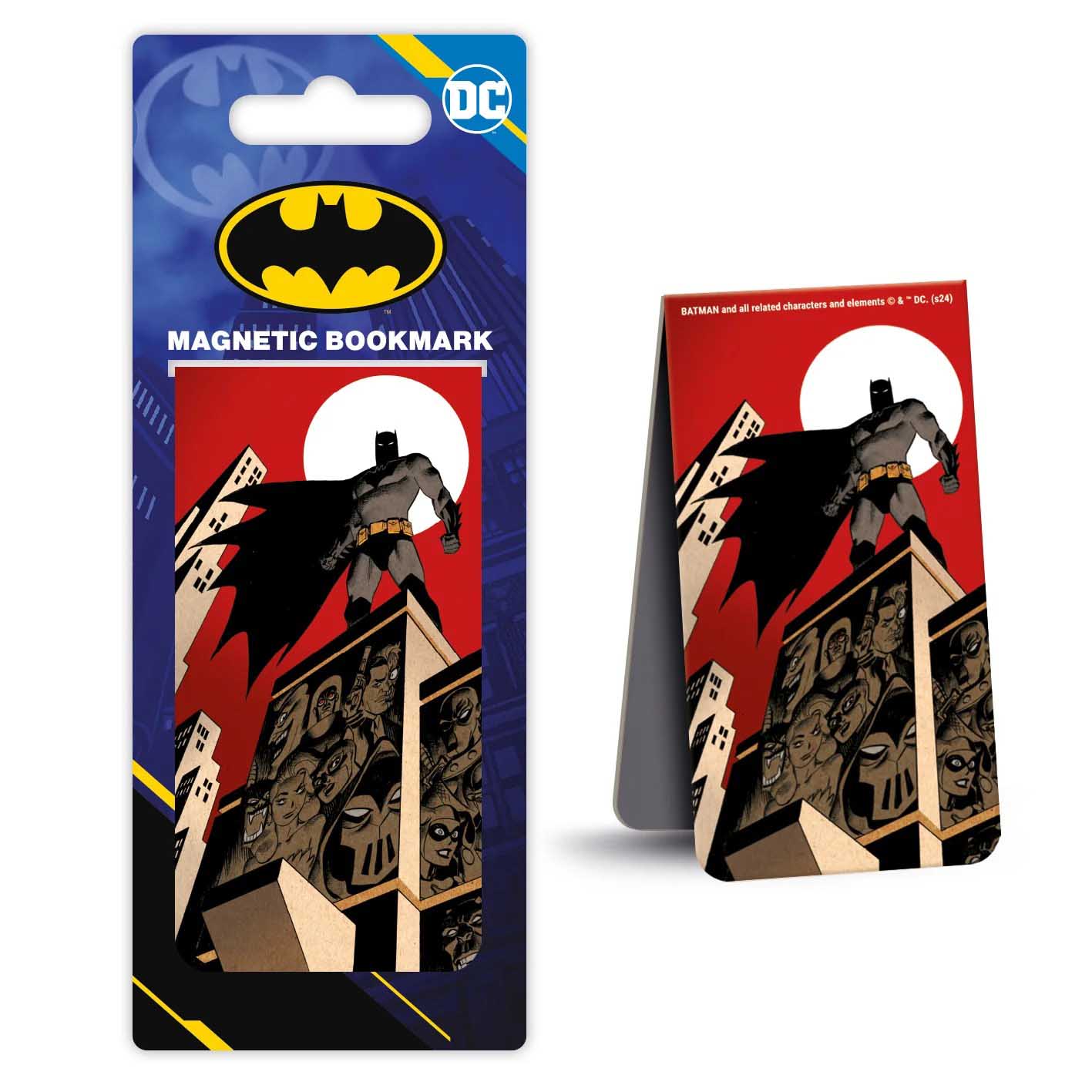 Magnetni bookmarker BATMAN Villain Skyline 