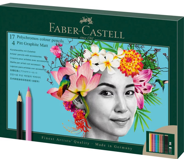 FABER CASTELL umetničke drvene bojice 23kom 