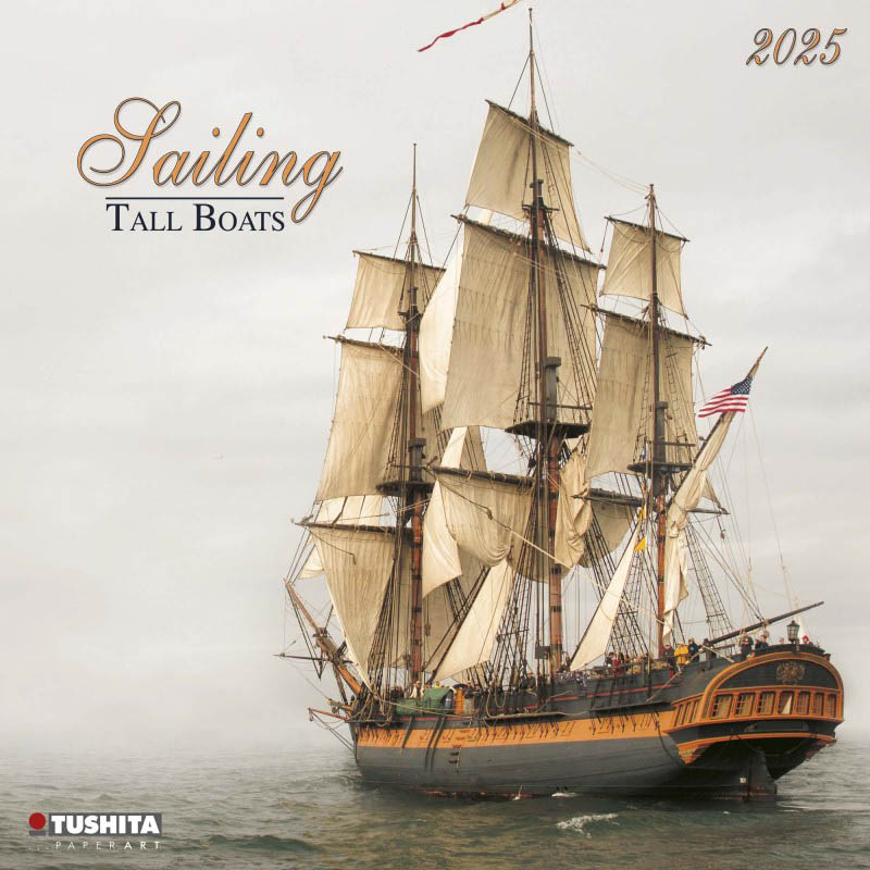 Zidni kalendar SAILING TALL BOATS 2025 