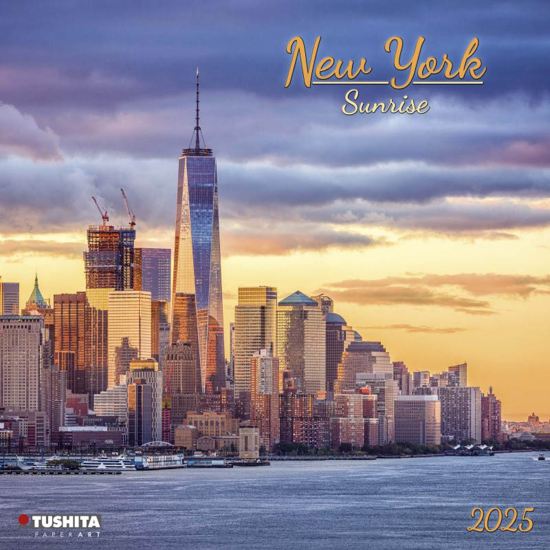 Zidni kalendar NEW YORK SUNRISE 2025 