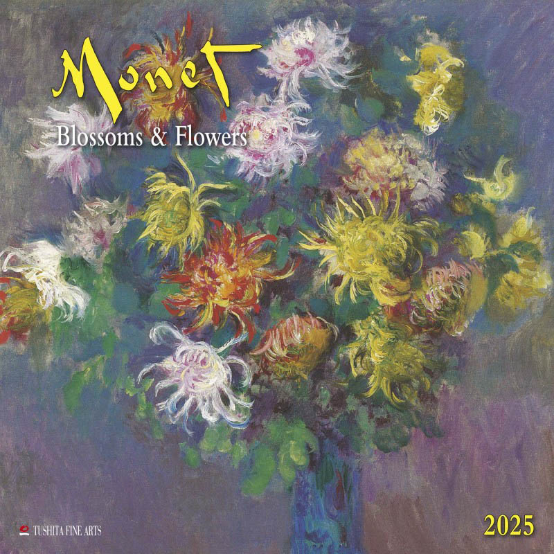 Zidni kalendar CLAUDE MONET - BLOSSOMS & FLOWERS 2025 