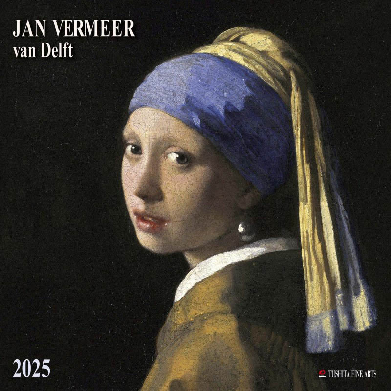 Zidni kalendar JAN VERMEER VAN DELFT 2025 