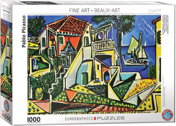 Puzzle PICASSO-MEDITERRANEANLAN DSCAPE 1000kom 