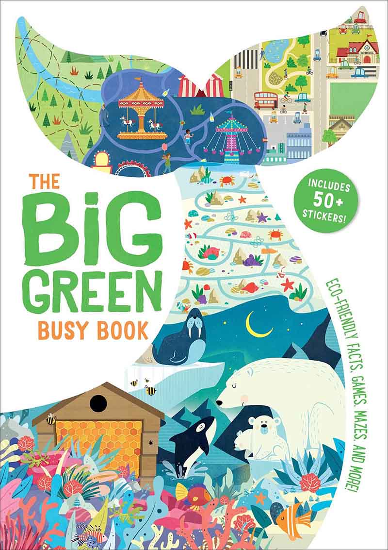 BIG GREEN BUSY BOOK 