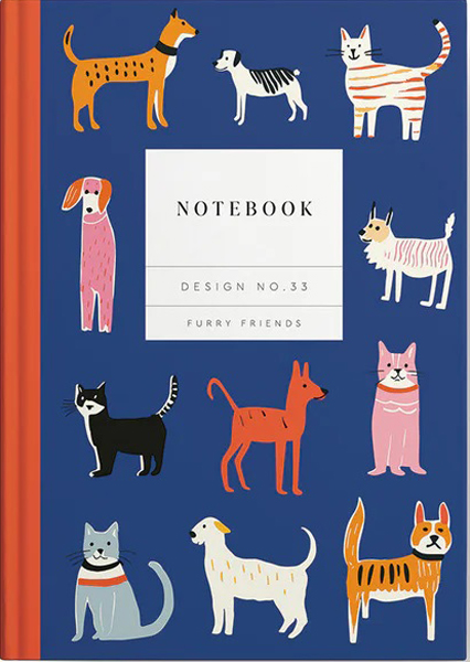 Notes A5 na linije TP FURRY FRIENDS KALEIDO 