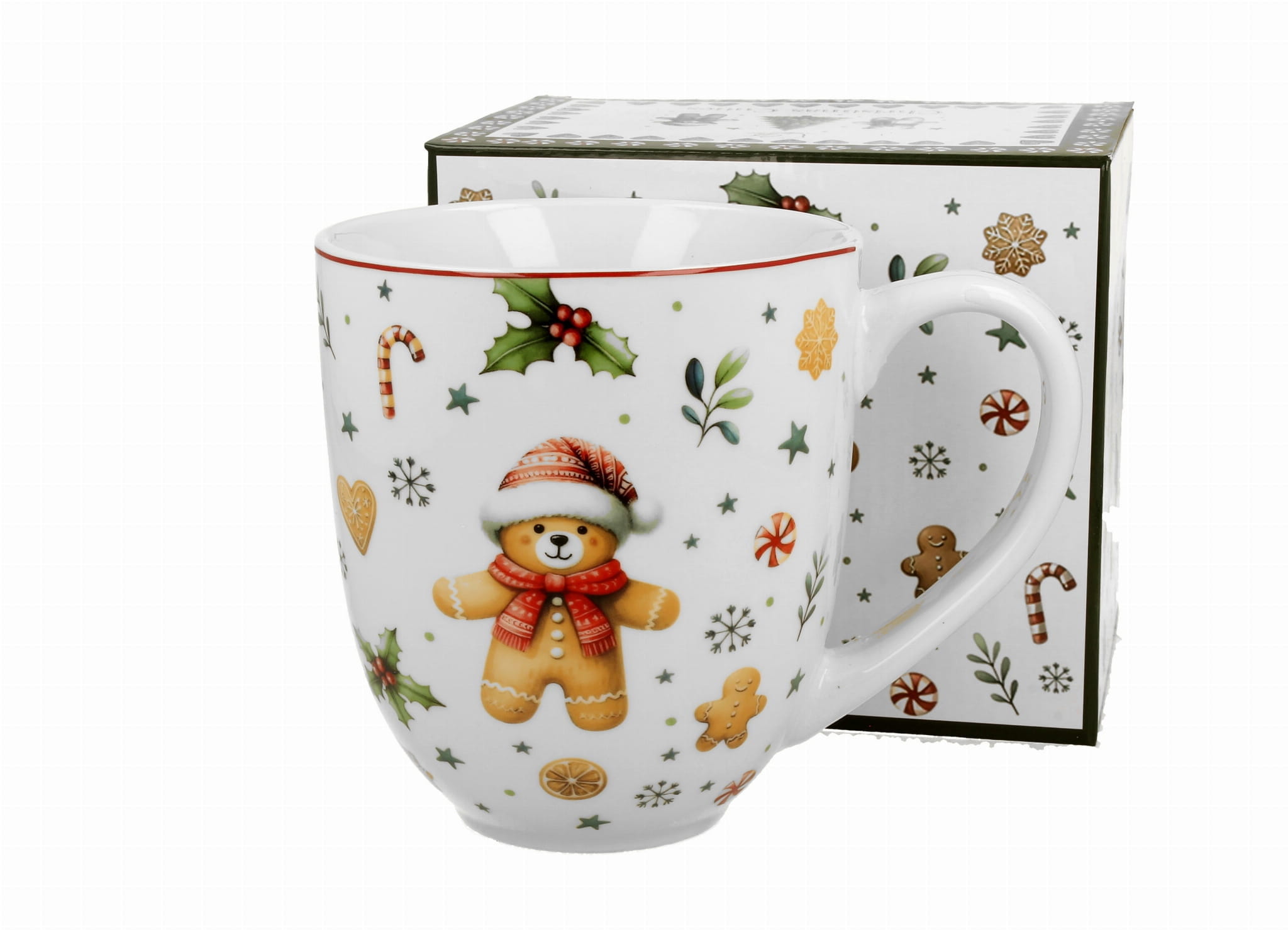 Novogodišnja šolja u poklon kutiji CHRISTMAS CUTIES 1000ml 