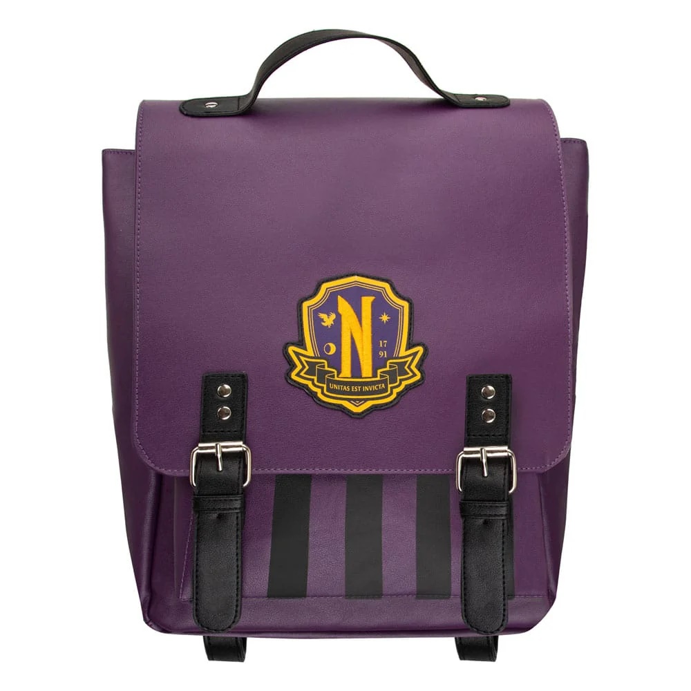 Ranac / torba WEDNESDAY Nevermore academy purple 