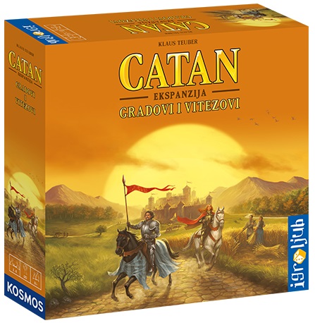 Strateška igra CATAN GRADOVI I VITEZOVI 