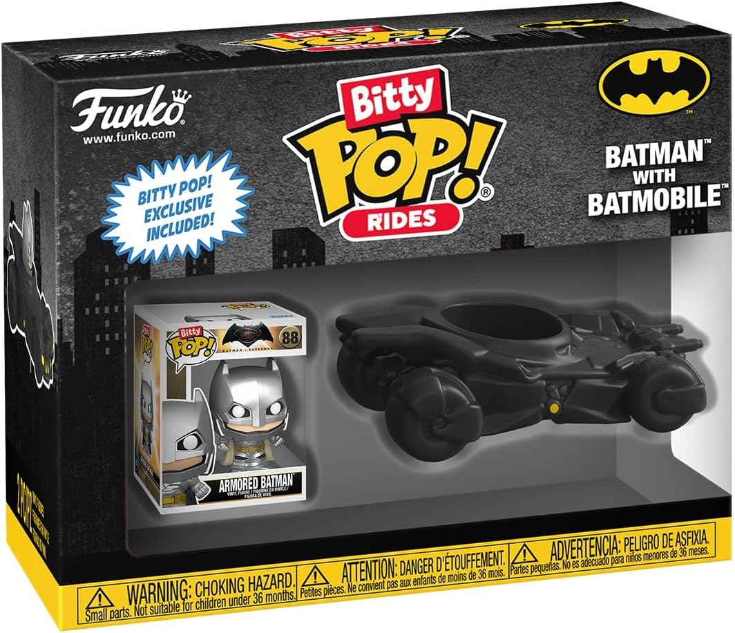 FUNKO BITTY POP! Figurica RIDE: DC - BATMAN W/BATMOBILE 