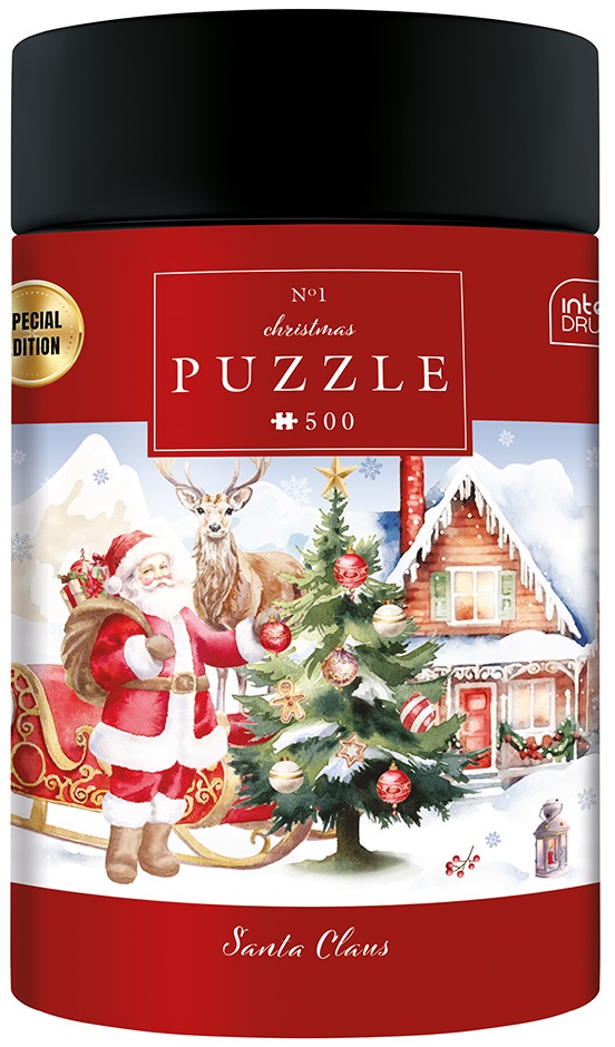 Novogodišnje puzzle DEDA MRAZ 500kom 