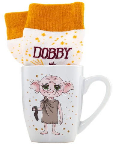 HARRY POTTER  poklon set (čarape i šolja) DOBBY 