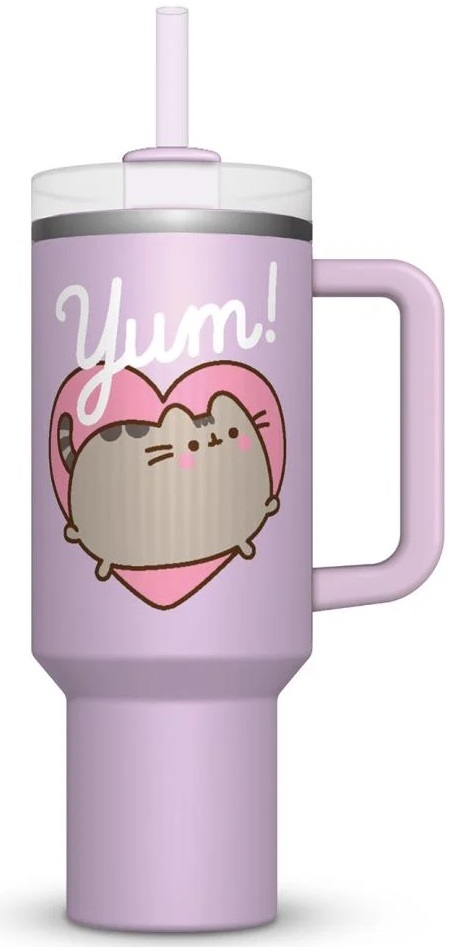 Velika termo šolja PUSHEEN HEART 1200ml 