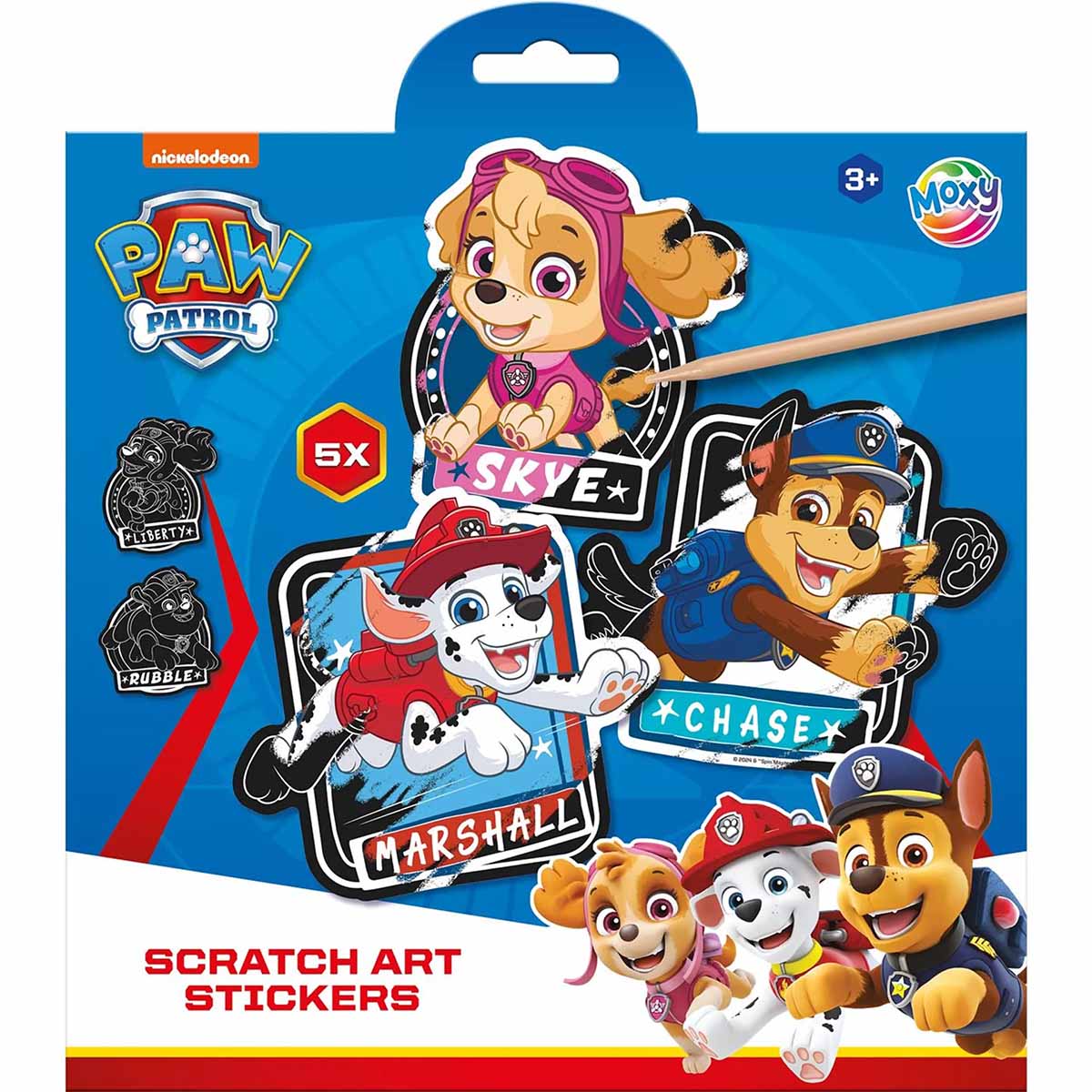 Kreativni set PAW PATROL  SCRATCH ART 