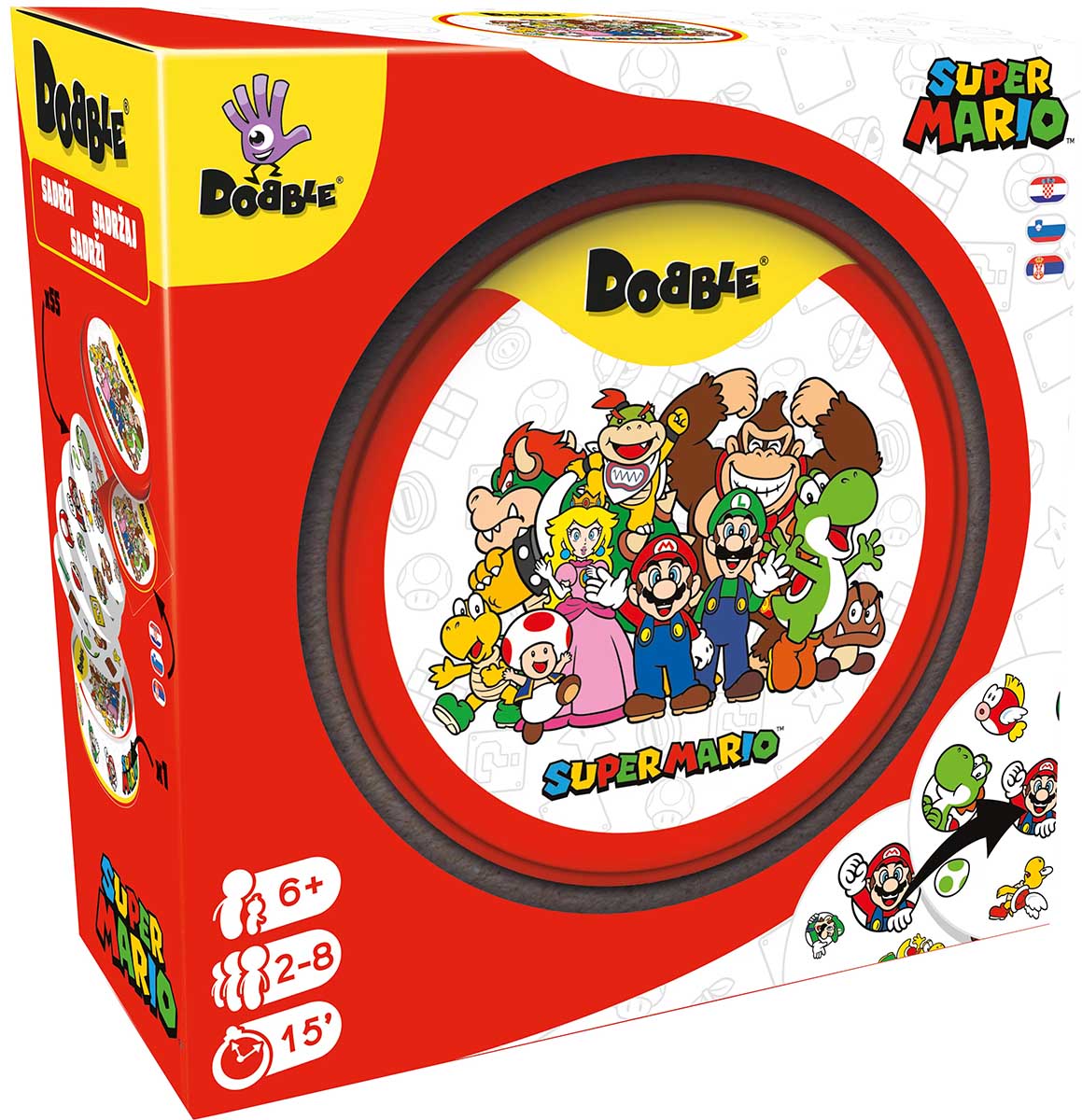 Društvena igra DOBBLE SUPER MARIO 