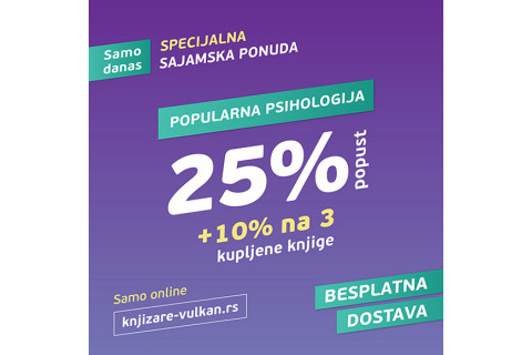 POPULARNA PSIHOLOGIJA 25% +10% SAMO 21. OKTOBRA NA SAJTU