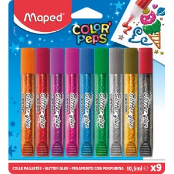 MAPED lepak sa šljokicama 10.5ml 1 kroz 9 