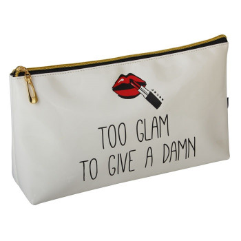 Neseser TOO GLAM TO GIVE A DAMN - 29x17cm 