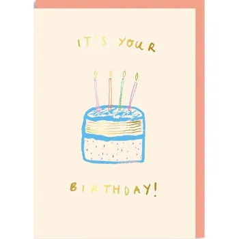 Rođendanska čestitka ITS YOUR BIRTHDAY CAKE 