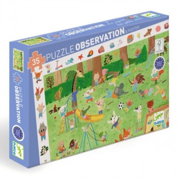 Puzzle za decu 35 LITTLE FRIENDS GARDEN 