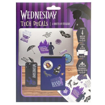 WEDNESDAY stikeri TECH DECALS 