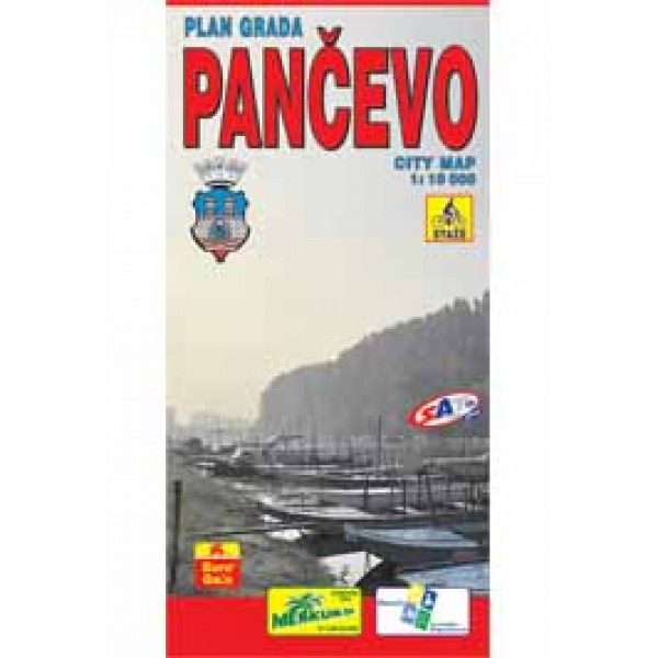 PANČEVO PLAN KARTA VOJVODINE 