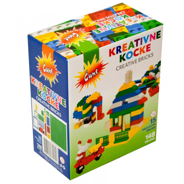 PLASTIČNE KOCKE LEGO U KARTONSKOJ KUTIJI 1148 