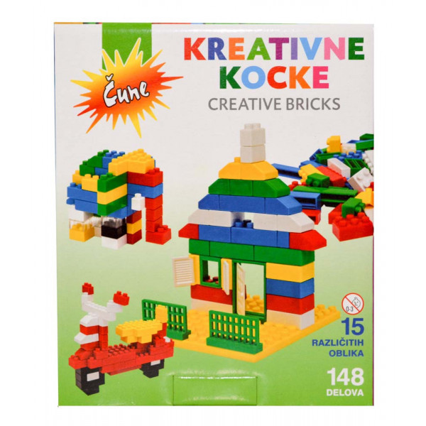 PLASTIČNE KOCKE LEGO U KARTONSKOJ KUTIJI 1148 