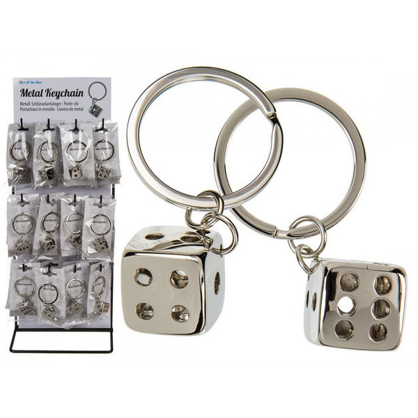 Privezak za Ključ METAL KEYCHAIN DIE CA 2 CM 48 PCS PER DISPLAY 